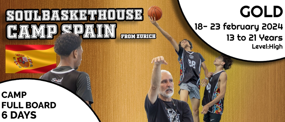 Baskethouse camp Gold Spain February 2024 from Zurich
